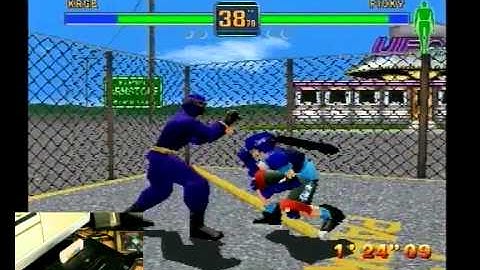 Lets Play Fighters Megamix For The Sega Saturn - Classic Retro Game Room