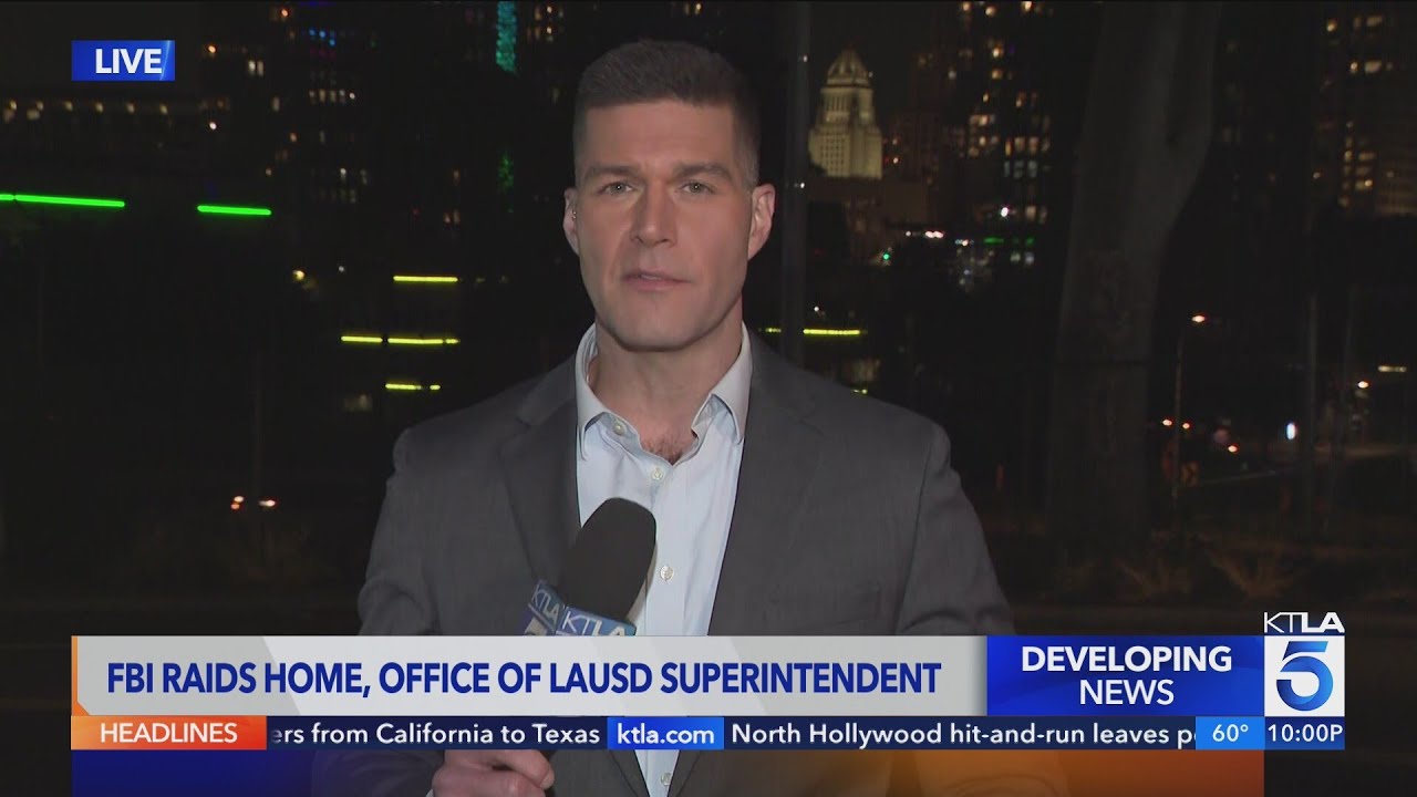 FBI Raids home, office LAUSD superintendent