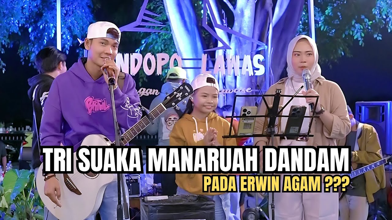 JAN SAMPAI MANARUAH DANDAM - TRI SUAKA FT. GISELLA & NUNIQ (LIVE PENDOPO LAWAS)