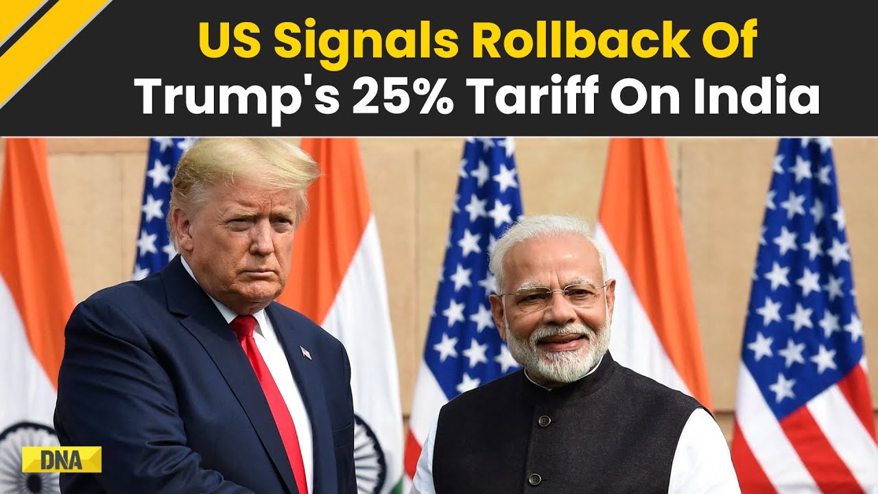Trump Tariff News: US Signals Rollback Of Trump's 25% Tariff As India Cuts Russian Oil Imports