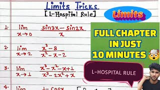 L’Hospital Rule Tricks | Solve Limits Fast | MH-CET Maths Shortcut | Top Marks Strategy