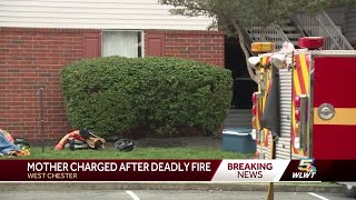 Mother charged in death of 2 children after West Chester apartment fire
