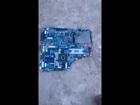 HOW TO REPAIR  TOSHIBA SATELLITE A200  MAINBOARD !