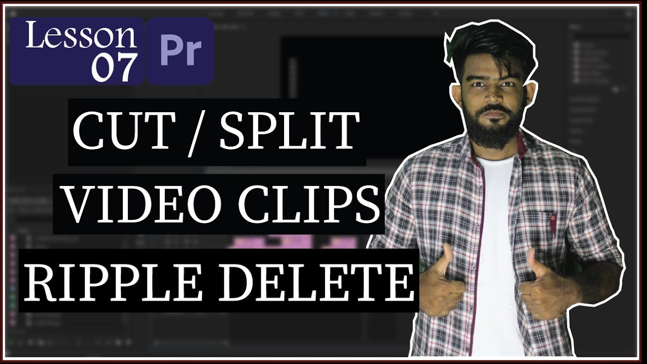 Razor Tool and Ripple Delete - Adobe Premiere Pro 2021| Lesson 7 ...