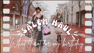 SALEM HAUL / witchy small business haul