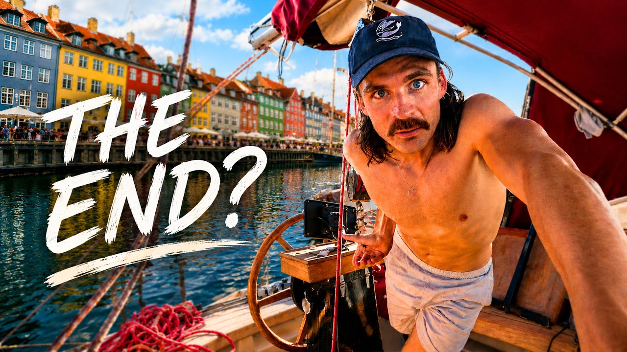 ⁣Stuck in Copenhagen with a BROKEN Engine