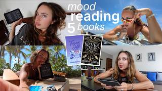 trying to finish the 5 books I am currently in the middle of :)