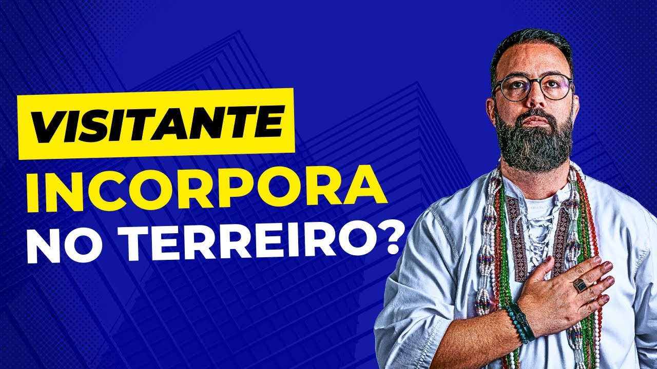 Um visitante pode incorporar em um terreiro? #umbanda