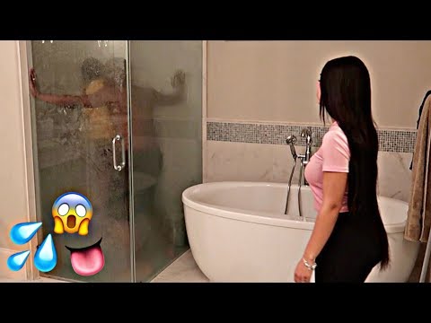CAUGHT IN THE SHOWER PRANK WITH BIANNCA'S SISTER ALEXIS!!