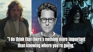 JJ Abrams Admits the Star Wars Sequels NEEDED a plan! Disney rushed Star Wars