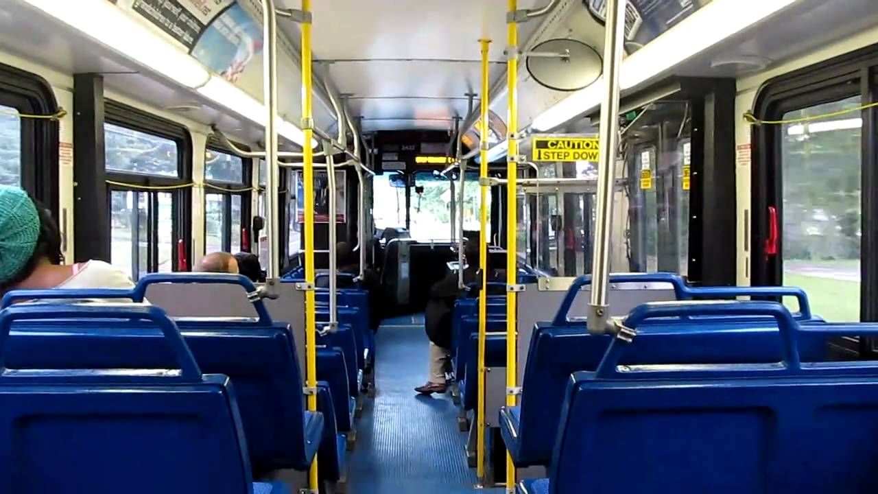 HD A Ride Onboard WMATA New Flyer C40LF 2432 Route R3 YouTube