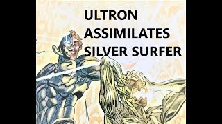 Infinity Countdown #3- Adam Warlock vs the Assimilated Silver Surfer and Ultron