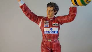 Ayrton Senna Statue - 1993 Japan GP Suzuka - Scale 1/6