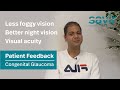 Vision restoration for glaucoma patient - feedback from Mr. Fayez