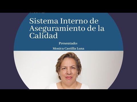 Webinar sistema interno de aseguramiento de la calidad