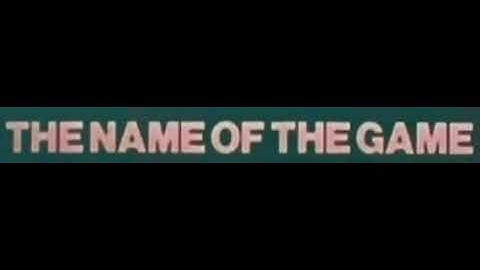 Theme music, "Name, Game" TV series