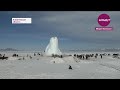 Ледяной вулкан в Алматинской области: посмотреть на чудо съезжаются сотни туристов (08.02.21)