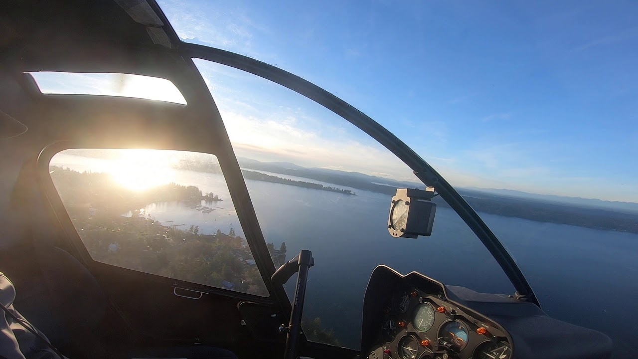 Boston Harbor! Helicopter solo! Flight Training!