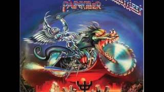 Video thumbnail of "Judas Priest-  Between the Hammer and the Anvil with lyrics"