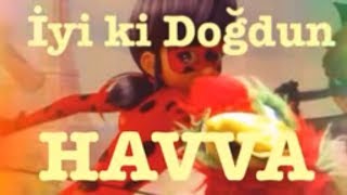 İyi̇ Ki̇ Doğdun Havva 1. Komi̇k Doğum Günü Mesaji Abi̇di̇n Kukla