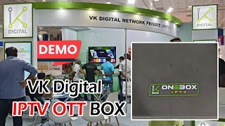 Live Demo - VK Digital IPTV OTT BOX  | Internet + 4K IPTV + OTT with Voice - GPON Dual Band ONT BOX screenshot 2