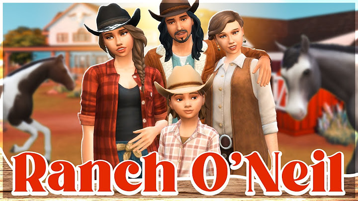 DEN BEDSTE RYTTER I VERDEN! *NY SIMS 4 SERIE* | Ranch O'Neil #1 | The Sims 4: Livet på ranchen dansk