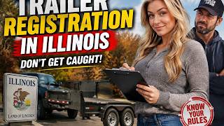 How to check a trailer registration requirement in Illinois