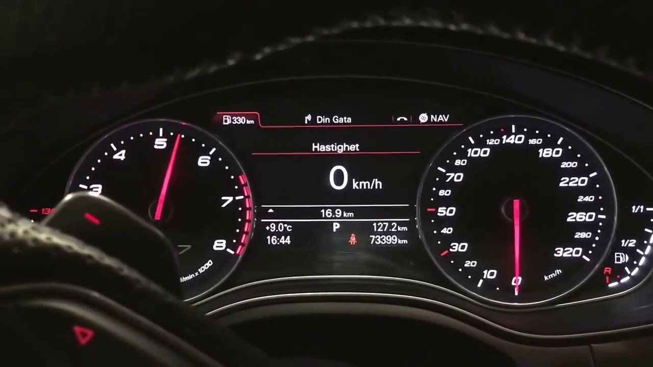 Спидометр audi rs7