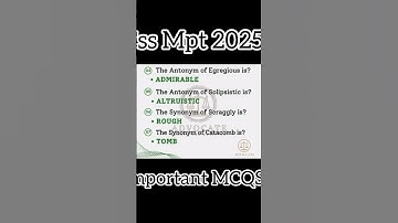 Css MPT 2025 important MCQS #css #cssmpt2025 #cssmpt