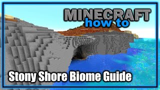 Everything About the Stony Shore Biome! (1.18+) | Minecraft Biome Guide