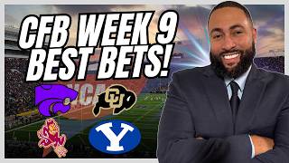 BIG 12 CFB Week 9 BEST BETS! Kansas State vs Colorado | Arizona State vs BYU