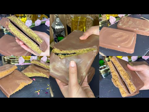 بدون قوالب غادي نحضرو الوصفة اللي عاملة ضجة الايام تريند شوكولاتة دبي