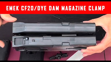 EMEK CF20 Magazine And Dye DAM Magazine For EMF100 MG100 Double Magazine Coupler #MCS