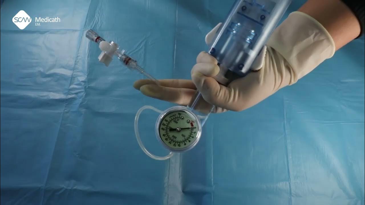 Balloon Inflation Device Indeflator Inflation Device SCW Medicath
