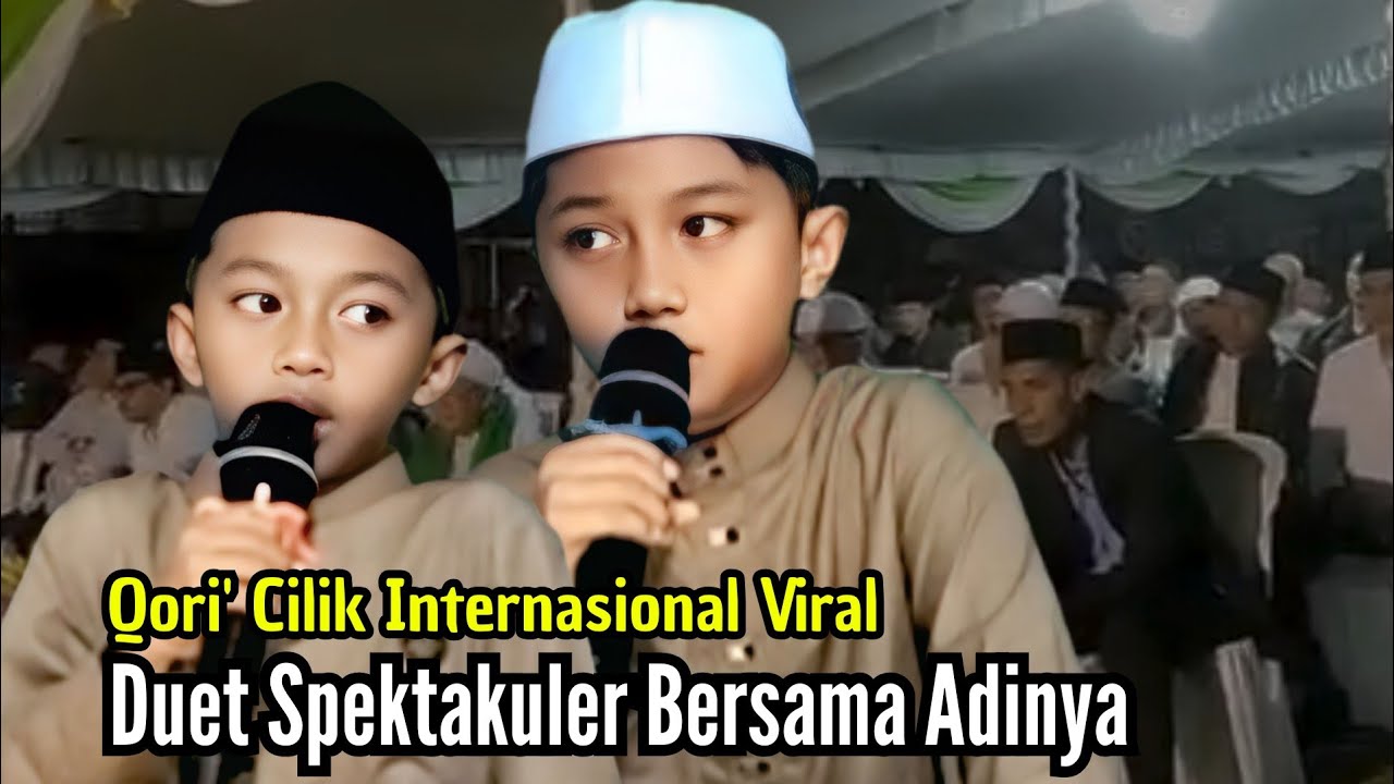 Qori Cilik Internasional Viral‼️Duet Spektakuler Bersama Adiknya