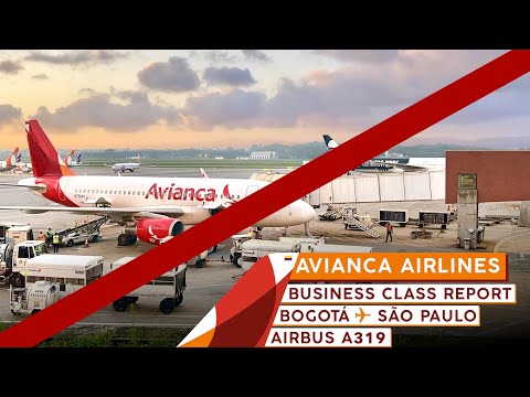 AVIANCA AIRLINES A319 Business Class【4K Trip Report】Really THAT Bad?