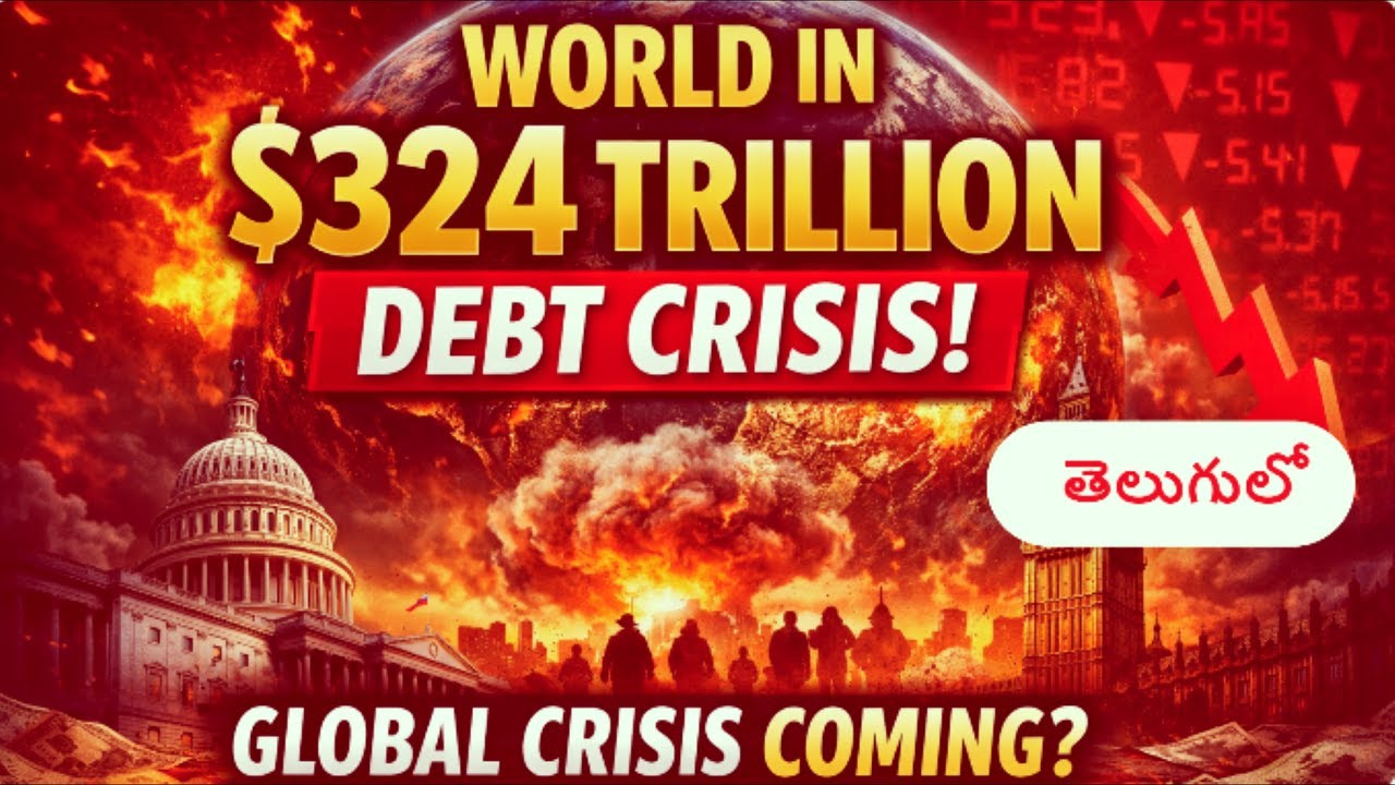 Global Debt Hits $324 Trillion — How Will It Affect Our Future?| In తెలుగు Explained.