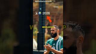 Benzema to Algeria The truth about 2026 world cup 👀🇩🇿