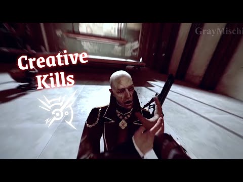 Dishonored 2 – Creative Kills Gameplay Video 