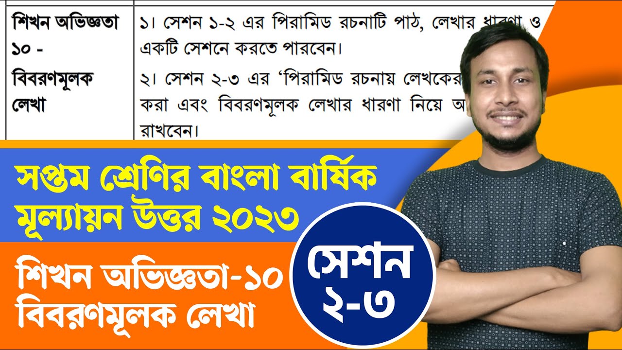 class-7-bangla-annual-assignment-answer-2023