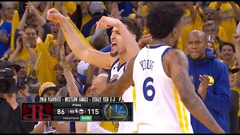 Klay Thompson:“I Don't Wanna Go Fishing！ ”Turns Into Rockets Nighmare With Splash Curry！