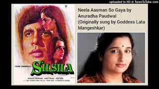 Neela Aasman So Gaya silsila By Anuradha Paudwal