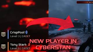 This player's first mission was Cyberstan