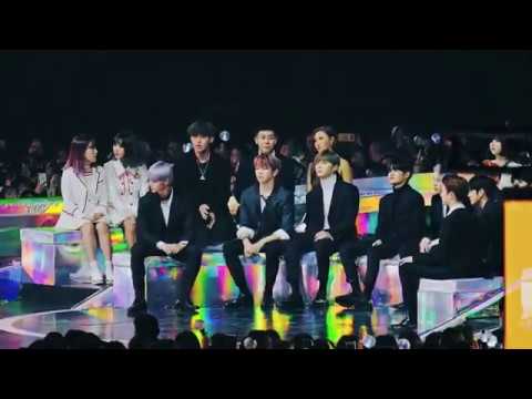 GFRIEND 여자 친구 (WANNA ONE AMAZED)  and Reaction to gfriend for winning ON MMA
