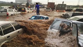 Urgent evacuation of people! The city is sinking! Flooding in Arhavi, Turkey
