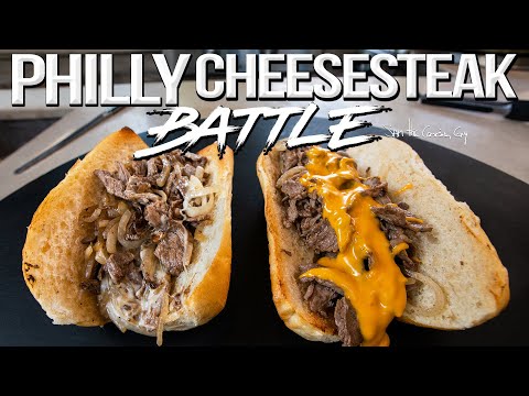 The Best Philly Cheesesteak Recipe - Cheese Whiz vs. Provolone? | SAM THE COOKING GUY 4K