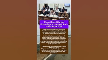 Ahmad Dhani hampir diusir gegara interupsi ariel #trending #trendingshorts #shorts #viral
