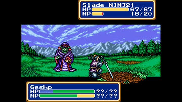Shining Force 2 - Return to Grans | Battle #38: Showdown with Geshp