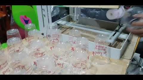 Máy in lụa tròn sm2/Máy in ly trà sữa  LH : 0911359388