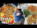 COOKING VEGAN MEAT FOR THE FIRST TIME + FATHERS DAY UNBOXING +MAKING FRESH GINGER & PINEAPPLE JUICE